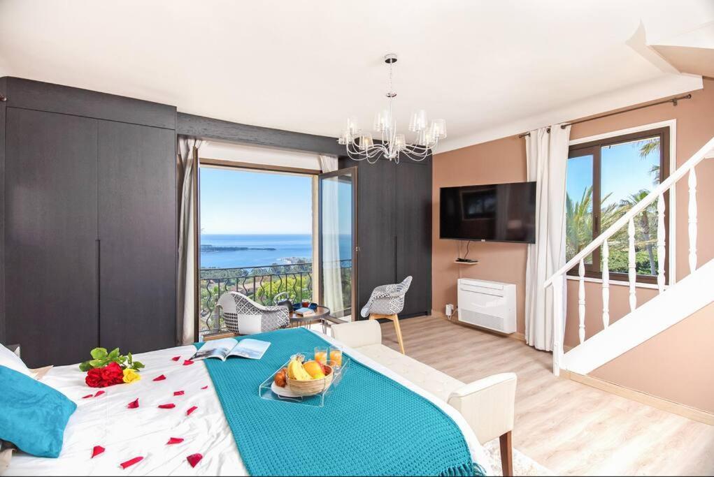 Le Castel Rose Super Cannes, Face Aux Iles De Lerins 발로리스 외부 사진